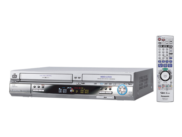 Panasonic ハイビジョン DVDレコーダー VHSビデオ一体型-