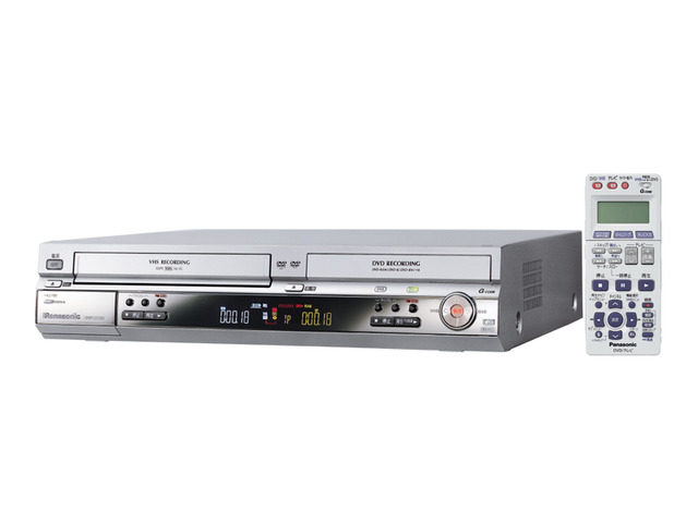 日本製 パナソニック DVDレコーダー VHSビデオ一体型 DIGA DMR-ES30V-S