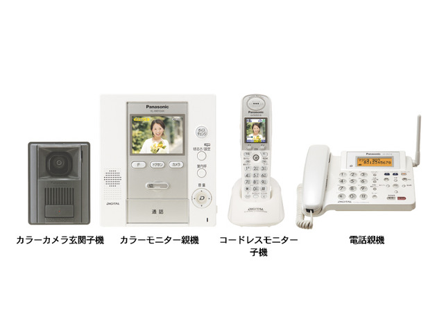 コードレス電話付テレビドアホン VL-SW104K 商品概要 | ファクス 