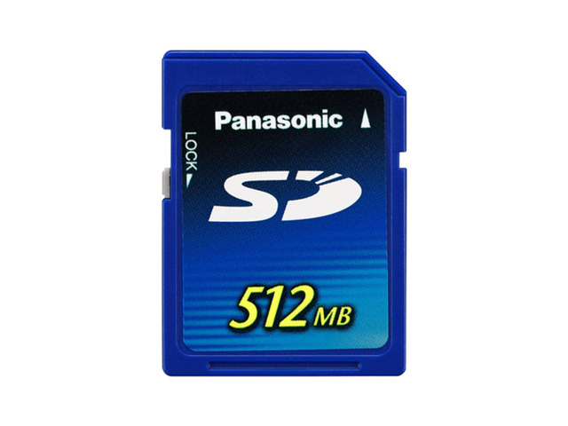 512MB SDメモリーカード RP-SDH512L1A 商品概要 | アクセサリー | Panasonic