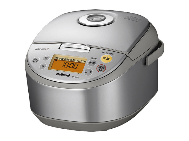 National SR-A10J 2007年製 IH炊飯器 5.5合炊き - 炊飯器・餅つき機