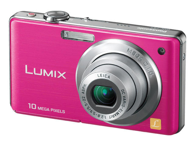GINGER掲載商品】 デジタルカメラ Panasonic LUMIX FS DMC-FS7-A 