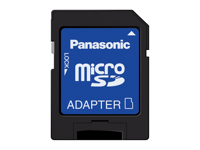 写真：microSD-SDアダプター RP-SDADP01