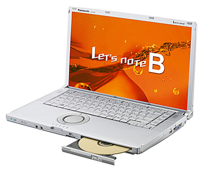 Panasonic Let`Note CF-B10ハードディスク500GB