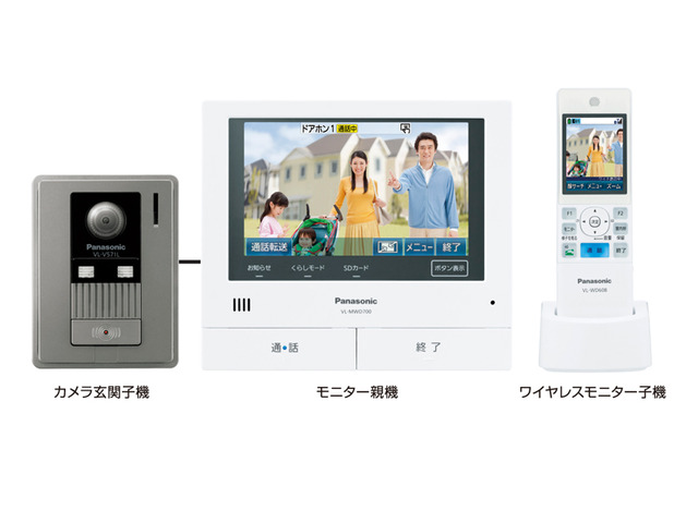 テレビドアホン VL-SWD700KL 商品概要 | ファクス／電話機 | Panasonic