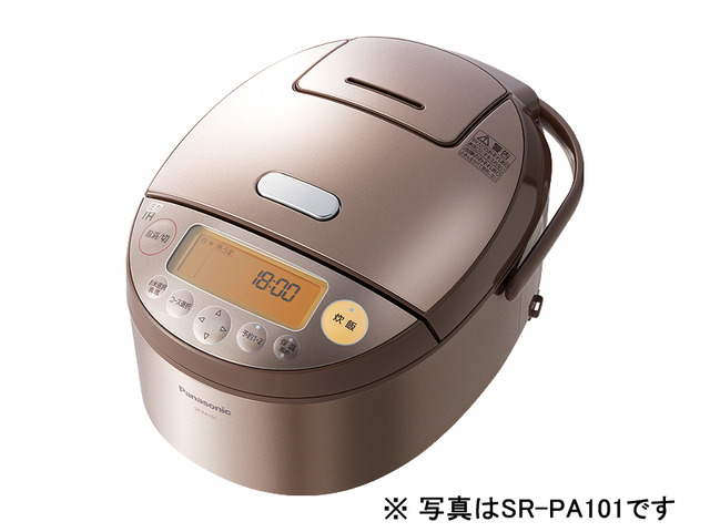 Panasonic 炊飯器 一升炊き SR-SPX183-RK 家電製品 - 炊飯器