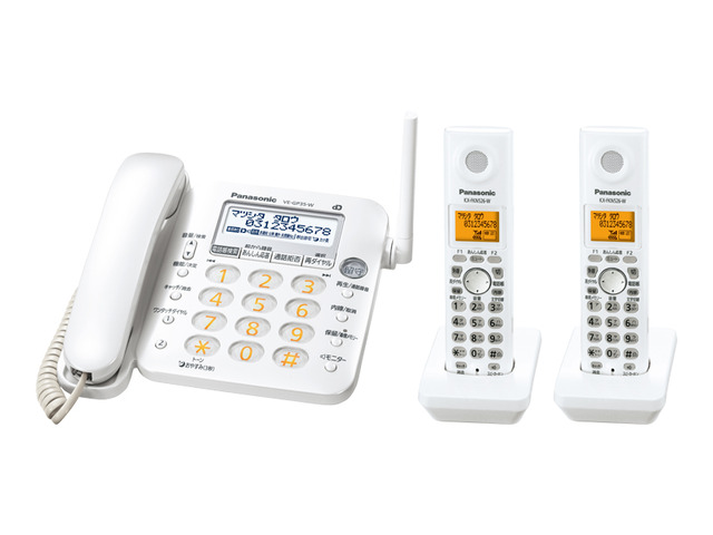 コードレス電話機 VE-GP35DW 商品概要 | ファクス／電話機 | Panasonic