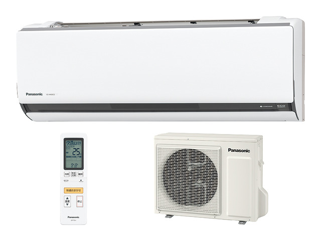 Panasonicパナソニック エアコンCS-22HEXBK-W - 冷暖房/空調