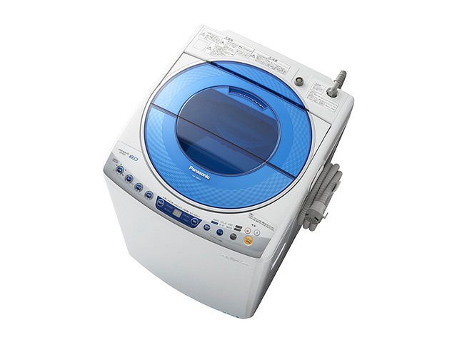 2014年式 8kg 4.5kg Panasonic 洗濯機 NA-FW80S1