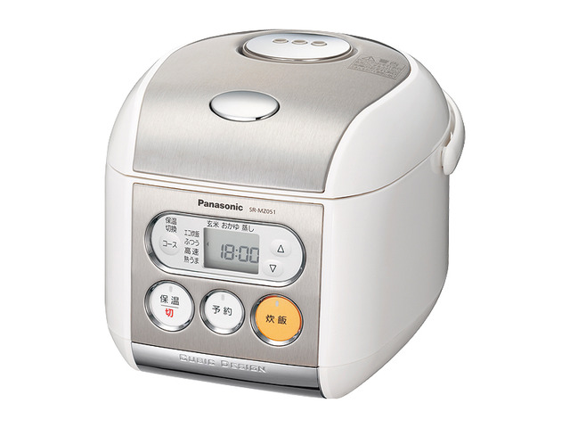 美品！Panasonic SR-MZ051-K 電子炊飯ジャー 炊飯器 3合炊き
