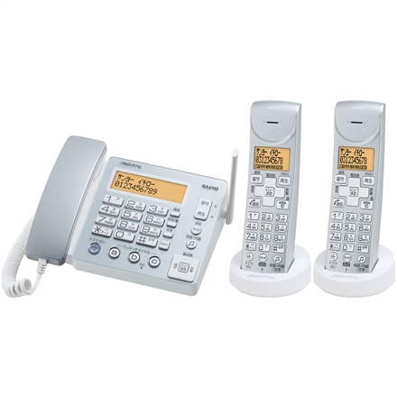 写真：デジタルコードレス留守番電話機 TEL-DHW4(S)