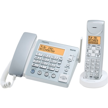 写真：デジタルコードレス留守番電話機 TEL-DH4(S)