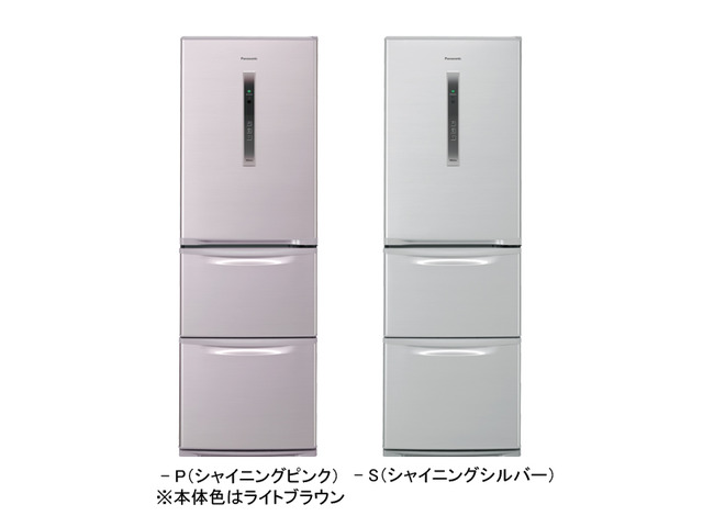 ナショナル3ドア冷凍冷蔵庫 NR-C373M-S 自動製氷機付 - キッチン家電