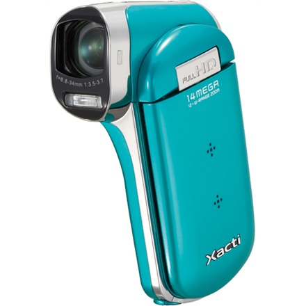 SANYO デジタルムービーカメラ Xacti GH1 ブルー DMX-GH1(L) - カメラ
