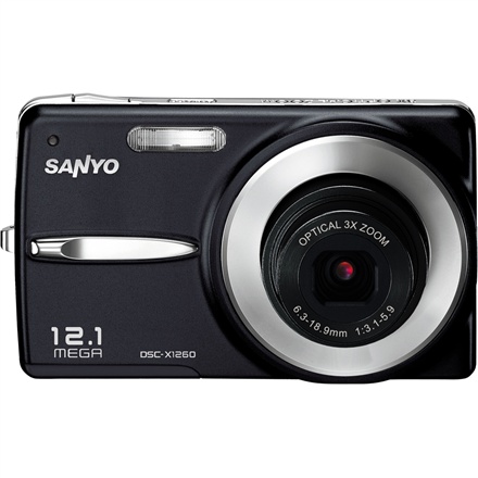デジタルカメラ DSC-X1260(K) 商品概要 | デジタルカメラ（三洋 