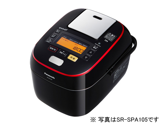 1.8L 1合～1升 スチーム&可変圧力IHジャー炊飯器 SR-SPA185 商品概要 