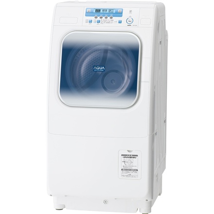 ドラム式洗濯乾燥機 サンヨー AQUA エアウォッシュ 洗濯槽クリーナー済 