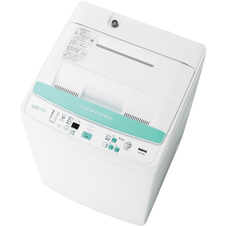 全自動洗濯機 ASW-70B(W) 商品概要 | 洗濯機・衣類乾燥機（三洋