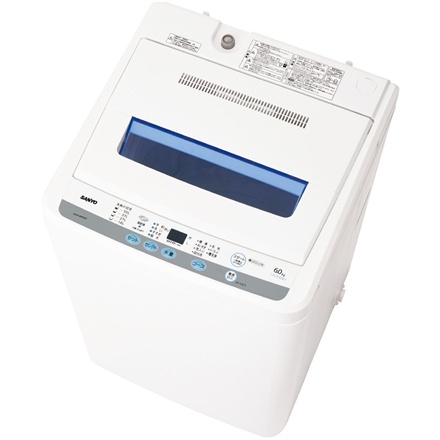 全自動洗濯機 ASW-60D(W) 商品概要 | 洗濯機・衣類乾燥機（三洋 