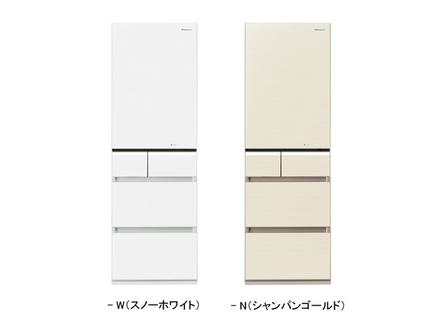 札幌発 Panasonic/パナソニック ノンフロン冷凍冷蔵庫 NR-E438T-N 