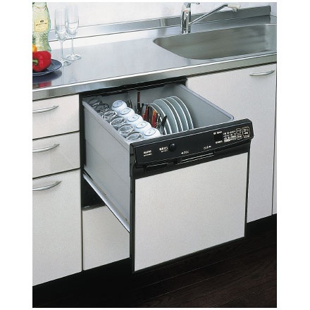 写真：引き出し式ビルトイン食器洗い乾燥機 DW-SP45B(K)