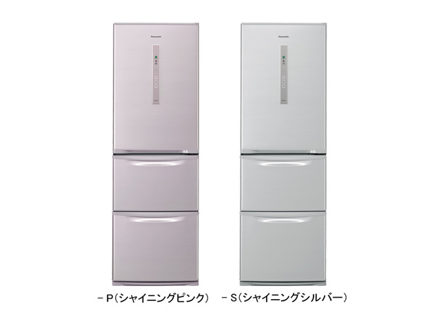 Panasonic 365L 3ドア冷凍冷蔵庫 NR-C37BM-S 2013年製 - 冷蔵庫