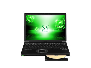 ノートパソコン（i7、ブラック、SSD256、スーパーマルチドライブ、Office2016搭載モデル） CF-SV7JDUQR