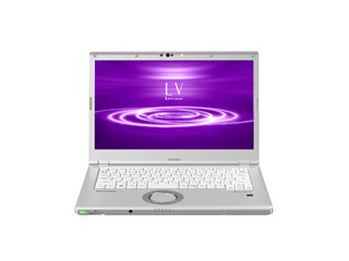 ノートパソコン LVシリーズ（14.0型、クアッドコアCPU　i5、SSD256GB（PCIe）、スーパーマルチドライブ非搭載、指紋センサー＆顔認証対応、Office2019搭載モデル） CF-LV8FDCQR