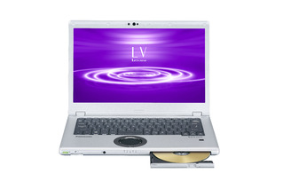 ノートパソコン LVシリーズ（14.0型、クアッドコアCPU　i5、SSD256GB（PCIe）、メインメモリー16GB、スーパーマルチドライブ、指紋センサー＆顔認証対応、Office2019搭載） CF-LV8NDMQR