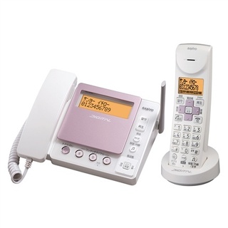 デジタルコードレス留守番電話機 TEL-DH5(P)