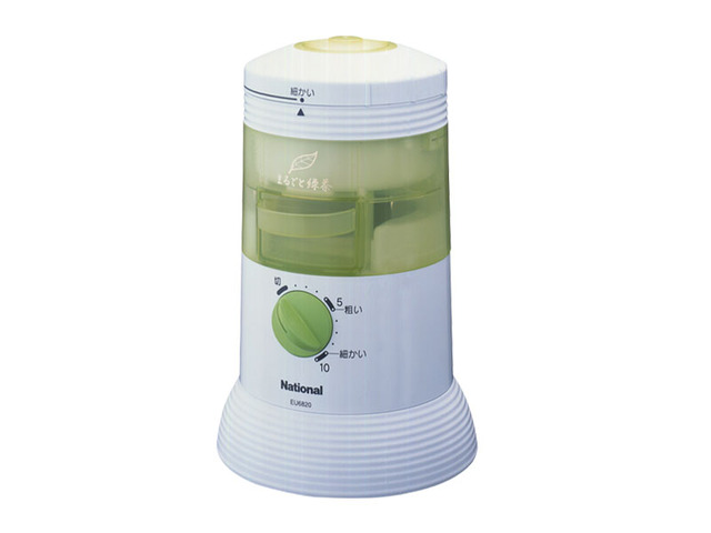 写真：家庭用臼式　お茶粉末器　まるごと緑茶 EU6820-W（白）