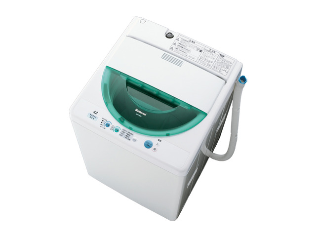写真：全自動洗濯機 NA-F42M5-W（クリアホワイト）