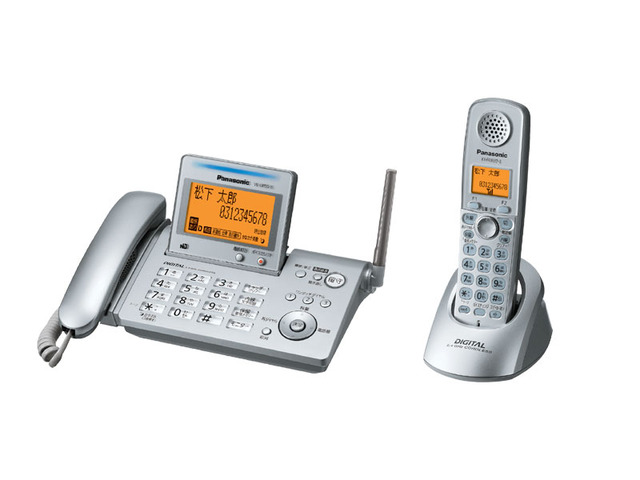写真：コードレス電話機 VE-GP50DL-S（シルバー）