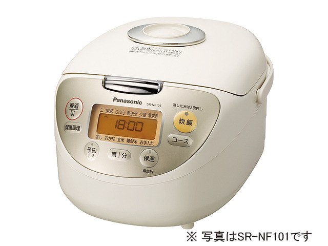 写真：電子ジャー炊飯器 SR-NF181-C（ベ－ジュ）