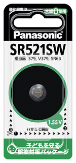 酸化銀電池 SR521SW SR-521SW