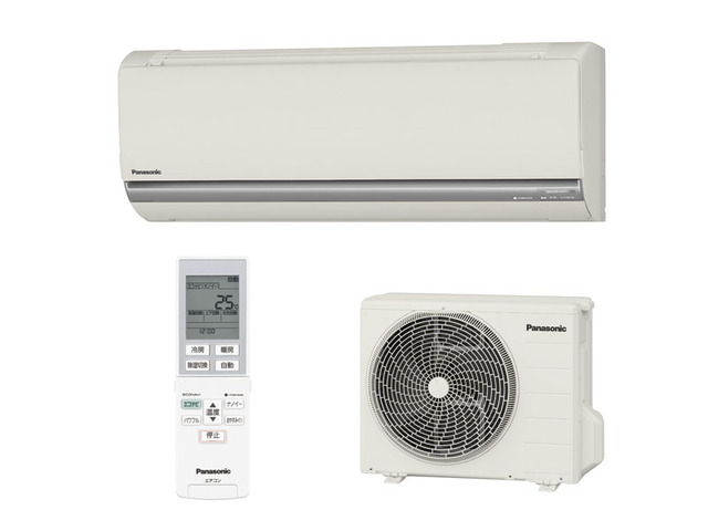 写真：インバーター冷暖房除湿タイプ　ルームエアコン CS-EX283C/S-C（クリスタルベージュ）