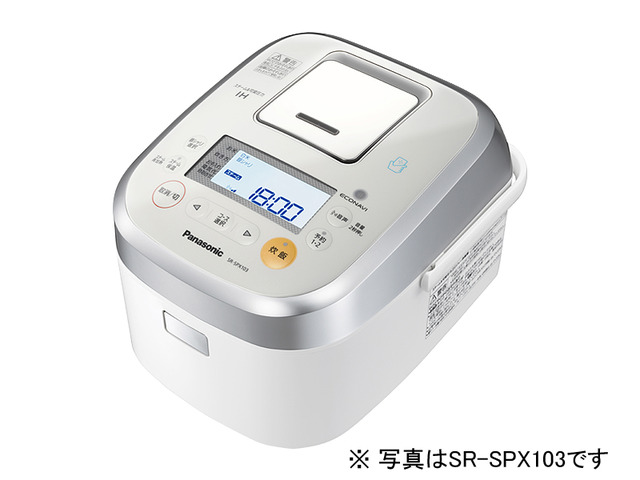 1.8L 1合～1升 スチーム&可変圧力IHジャー炊飯器 SR-SPX183 商品画像 