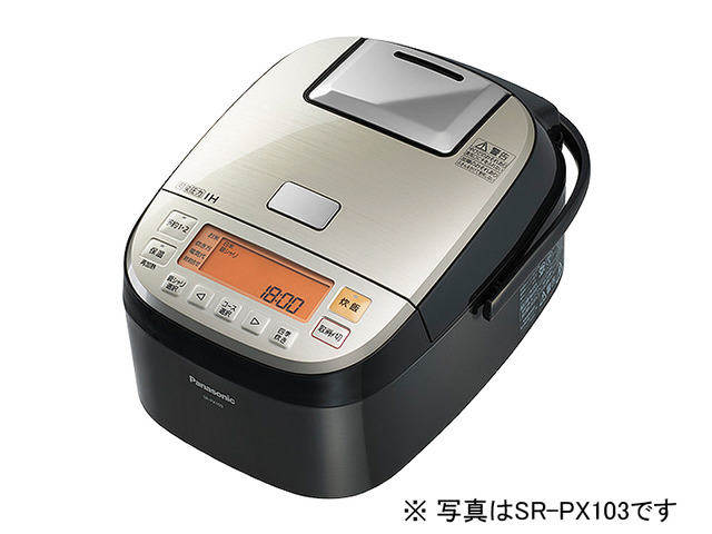 写真：可変圧力IHジャー炊飯器 SR-PX183-K（ステンレスブラック）