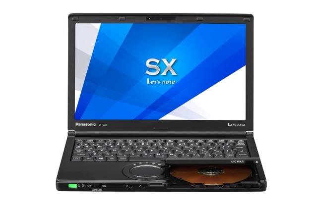 写真：ノートパソコン（Core i5、HDD、ブラックモデル） CF-SX3YEBBR