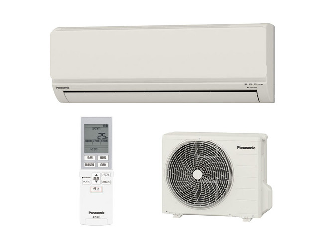 写真：インバーター冷暖房除湿タイプ　ルームエアコン CS-J254C/S-C（クリスタルベージュ）