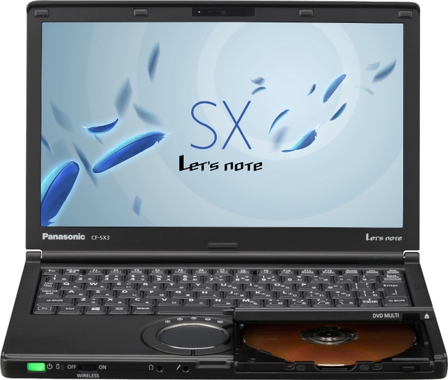 写真：ノートパソコン（i7、SSD、ブラックモデル） CF-SX3ZDTBR