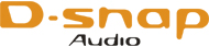 ロゴ：D-snap Audio