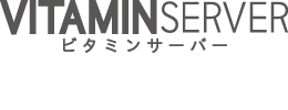 ロゴ：VITAMIN SERVER(ビタミンサーバー)