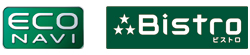ロゴ：エコナビ+ビストロ