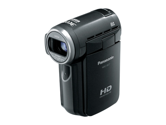 写真：デジタルハイビジョンビデオカメラ HDC-SD7-K（ブラック）