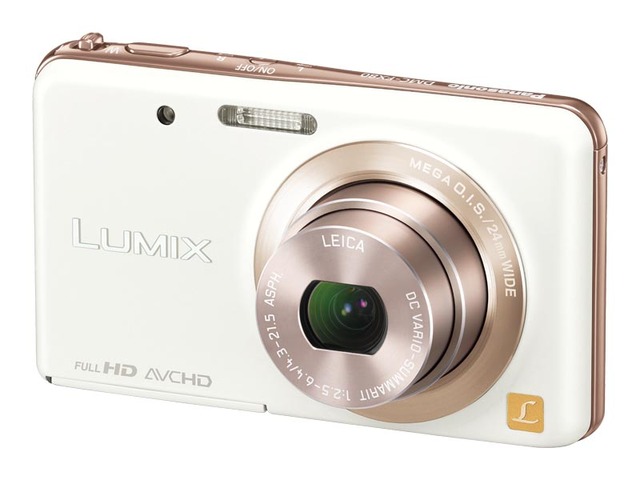 写真：デジタルカメラ DMC-FX80-W（キャンドルホワイト）