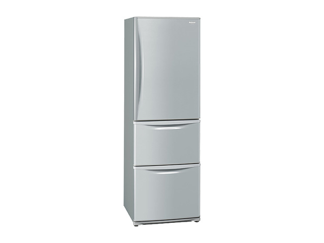 写真：ノンフロン冷凍冷蔵庫 NR-C377M-S（フロスティーシルバー 右開き）