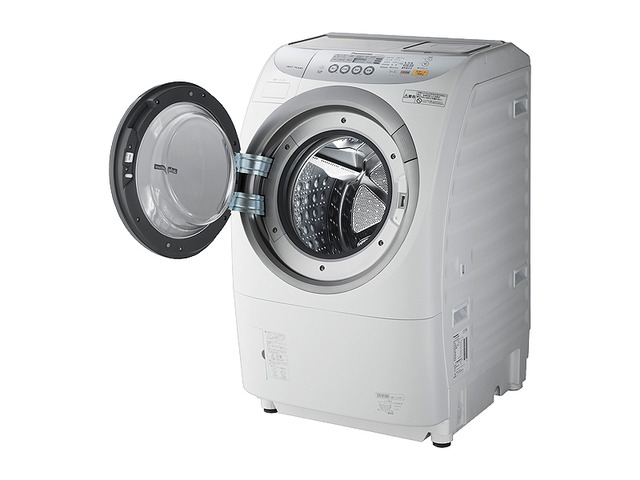 写真：洗濯乾燥機<左開きタイプ> NA-VR3500L-W（クリスタルホワイト）