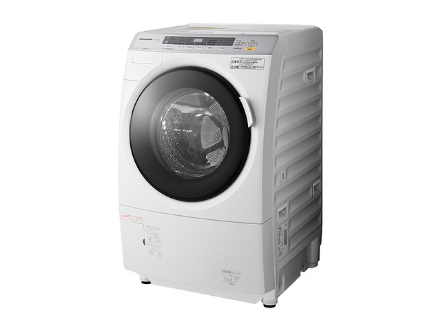 写真：洗濯乾燥機 NA-VX3000L-W（クリスタルホワイト 左開き）