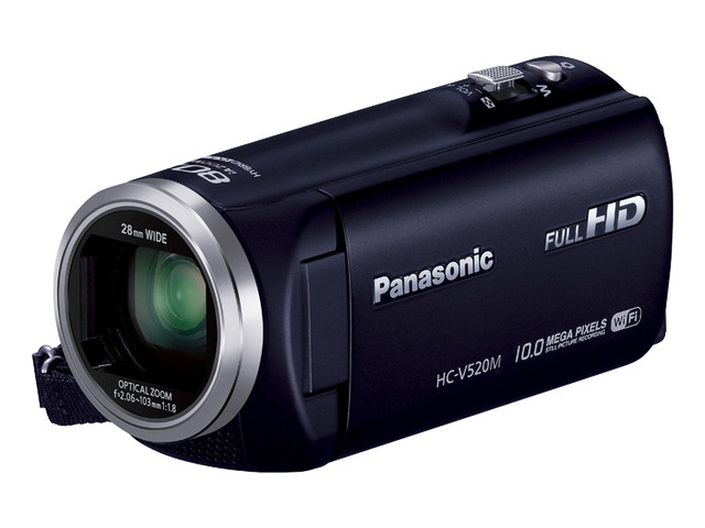 写真：デジタルハイビジョンビデオカメラ HC-V520M-A（ダークネイビー）
